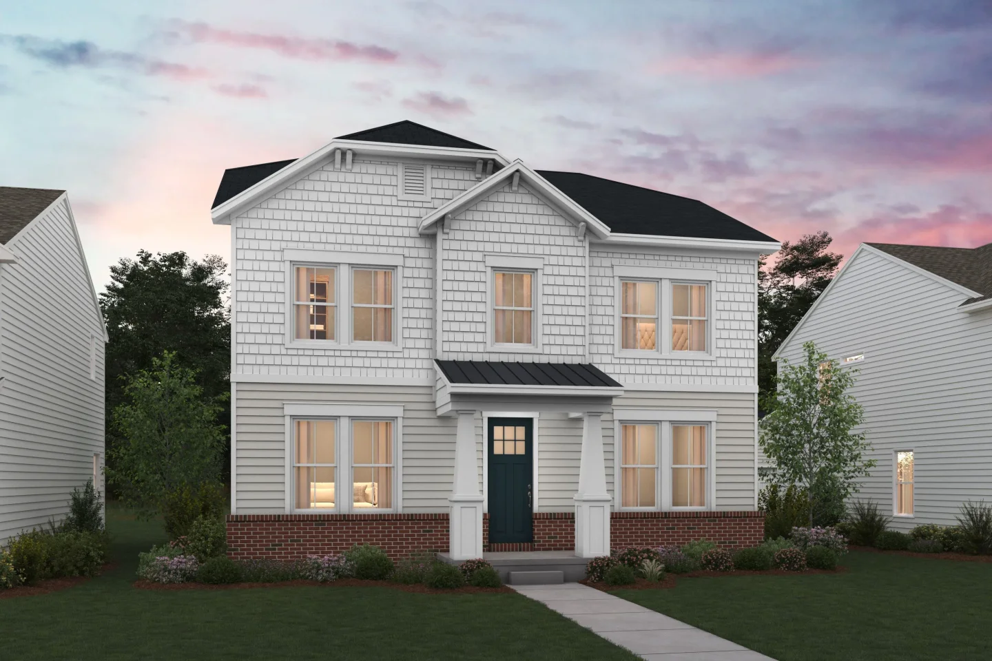 The Enclave at Carrollton Manor Adamstown Elevation EB