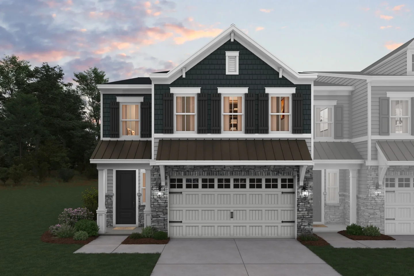 Magnolia Hill Avalon II Elevation EB