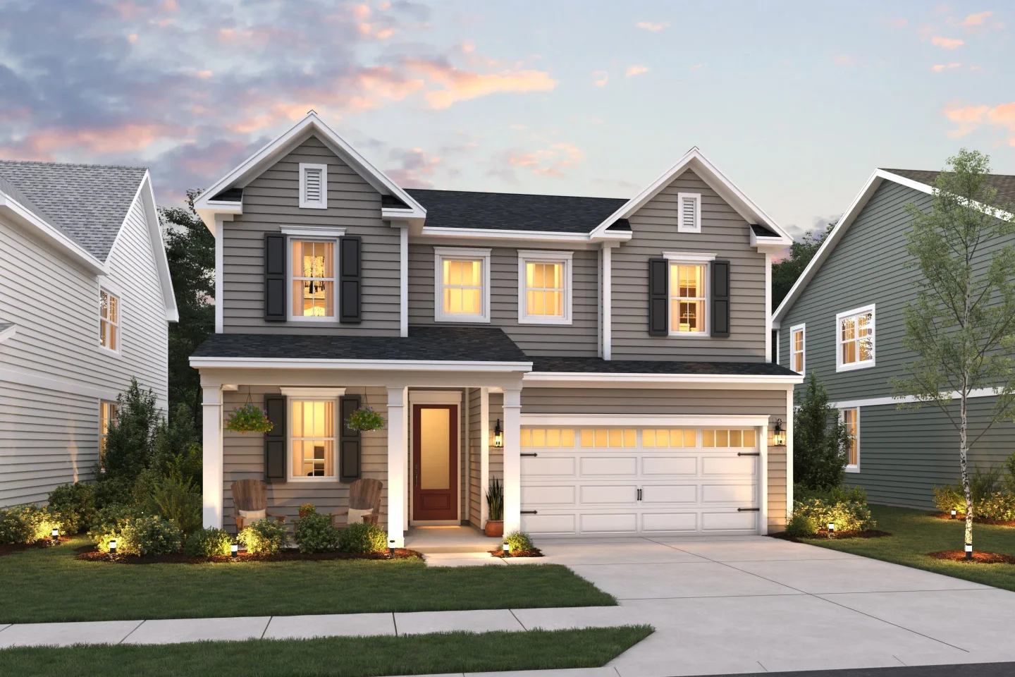 Lighthouse Bluffs Evora Elevation DA Level 1