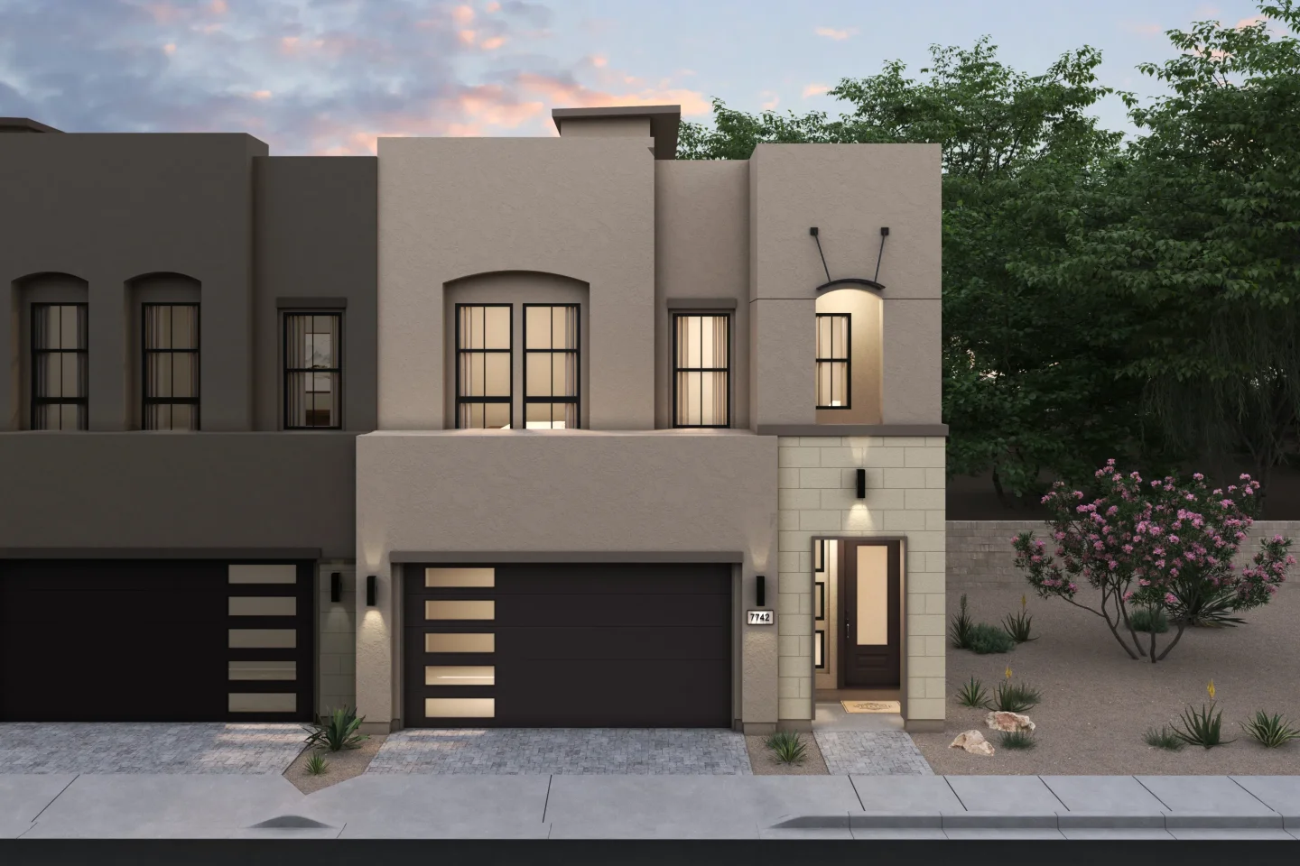 Aria at Silverstone Seaview II Elevation Mediterranean Modern Level 3