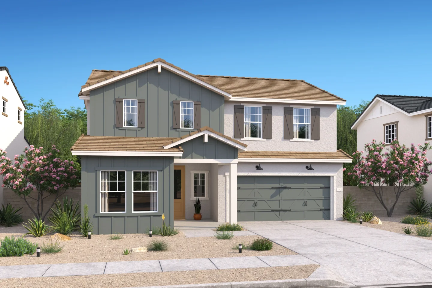 Aspire at Desert Vista Oleander II Farmhouse WC
