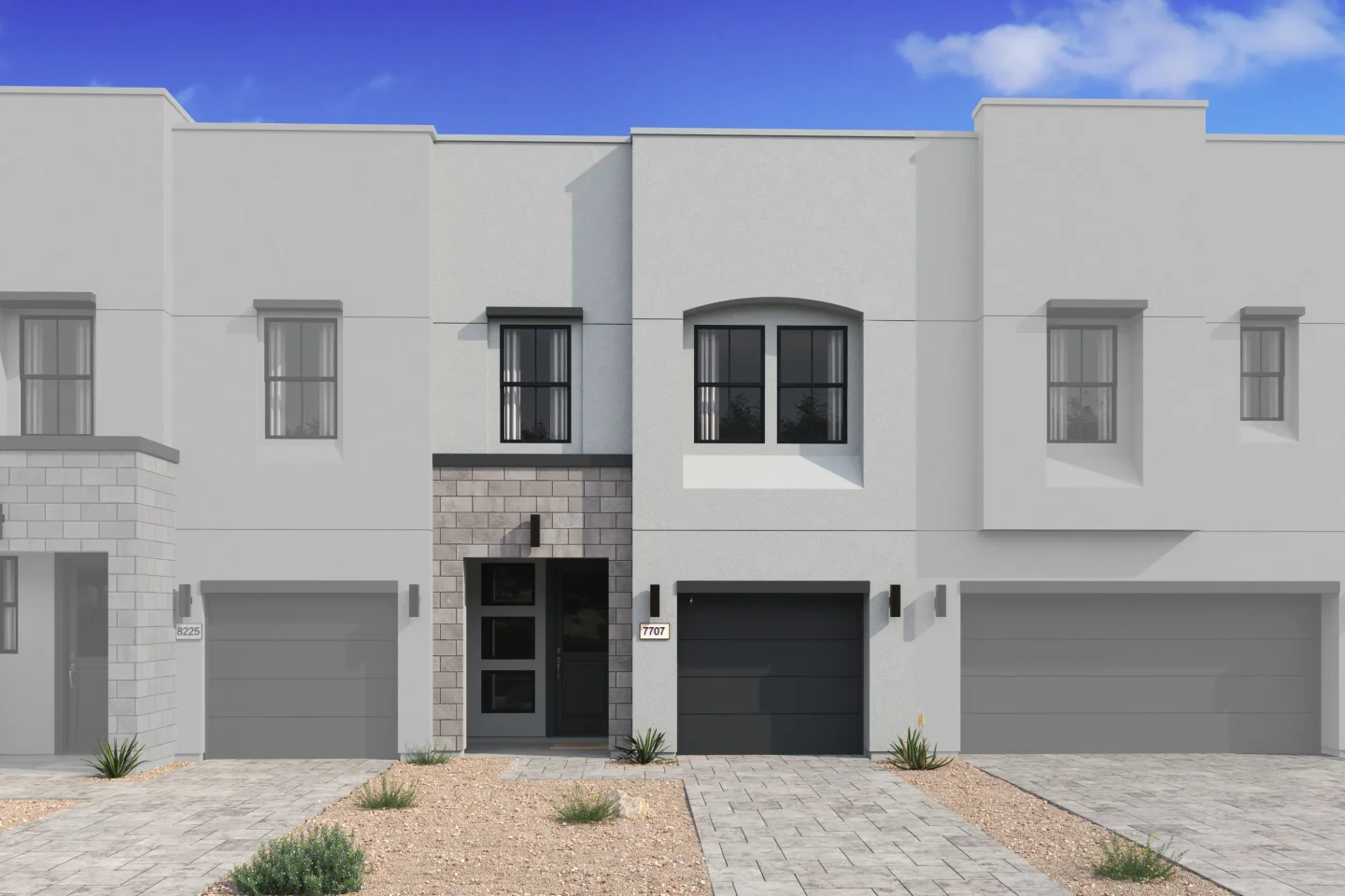 Urban at South Mountain Alpharetta II Interior Unit Elevation Mediterranean Modern V Level 1
