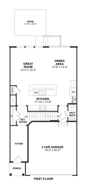 Townes at West Long Branch Maricopa II First Floor