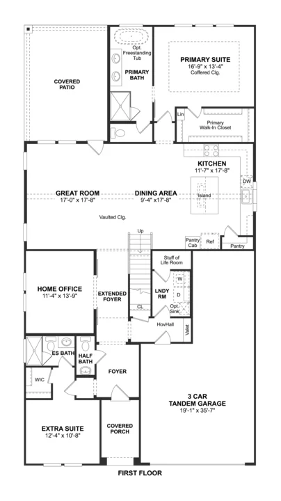Bent Tree Meadows Tuscaloosa First Floor Level 3