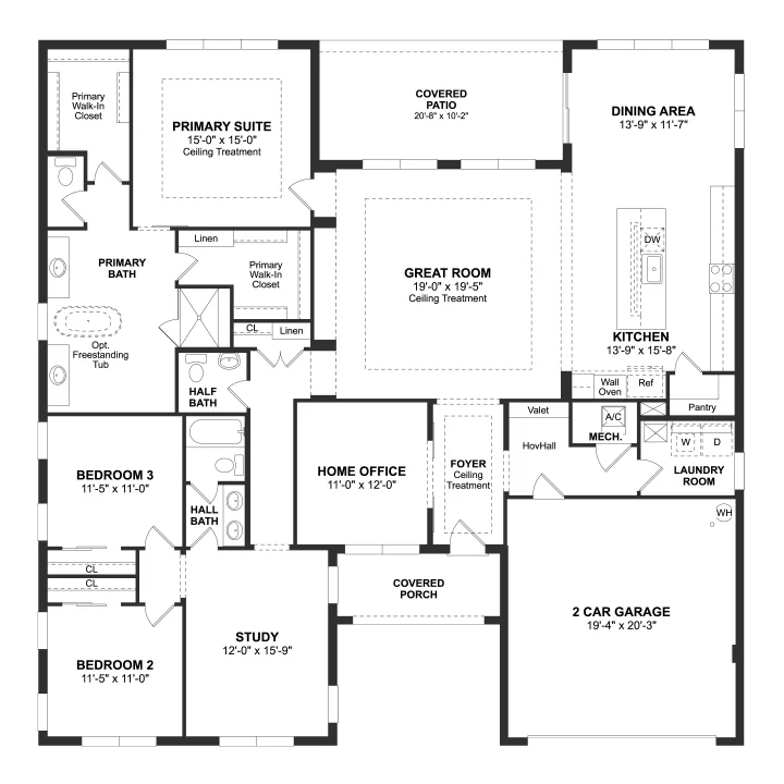 Tattersall Annapolis First Floor