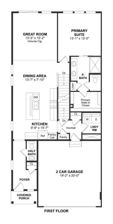 Mitchells Corner Seaview II End Unit Floor 1