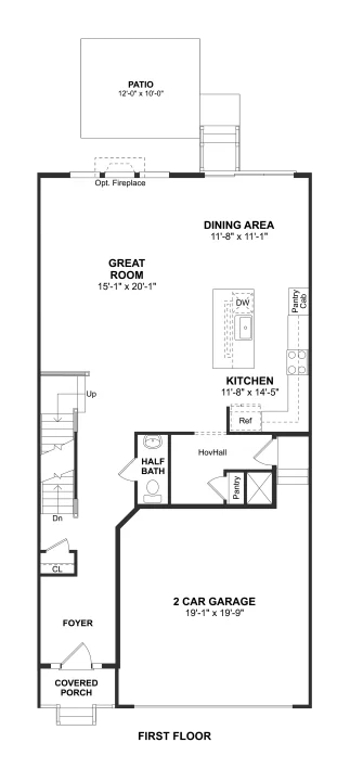 Charleston Meadows Haverford First Floor
