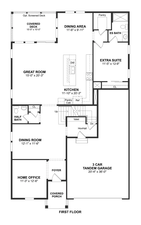 Chapel Creek Vallejo Floor 1