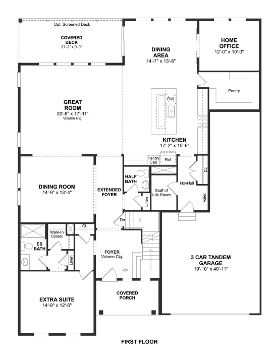 Chapel Creek Zurich Floor 1