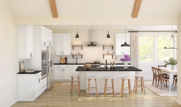  Barcelona Kitchen Farmhouse Palette 1 Level 1 European Farmhouse