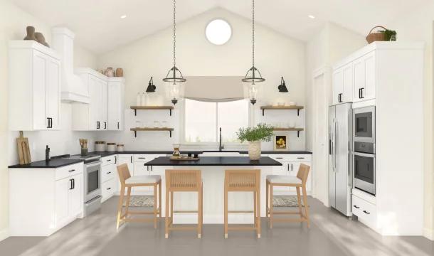 Tucson Kitchen Farmhouse Palette 1 Level 3 Fresh Farmhouse