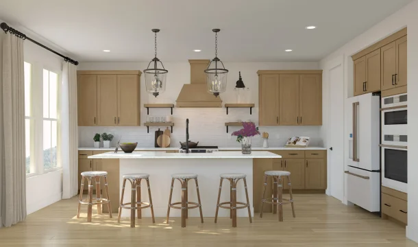 Mill Creek Oban Kitchen Farmhouse Palette 2 Level 2 European Farmhouse