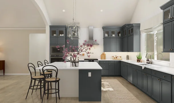 Steward Estates Frankfurt Kitchen Classic Palette 4 Level 1 Traditional Classic