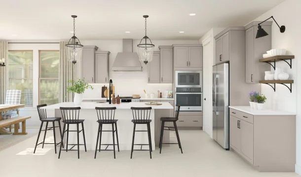 Honeysuckle Trail Hampton Kitchen Farmhouse Palette 1 Level 2 Traditional Farmhouse