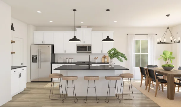 Aspire at Cypress Crossing Water Lily II Kitchen Farmhouse Palette 3 Ascend Industrial Farmhouse