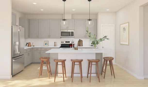 Passionflower II ESP Kitchen Loft Palette 1 Aspire Coastal Loft