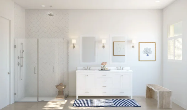 Citrus Cove Tucson Primary Bath Classic Palette 5 Level 2 Coastal Classic