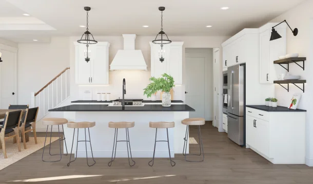 Heath Golf and Yacht VIllas Seagrove Kitchen Farmhouse Palette 3 Level 2 Industrial Farmhouse
