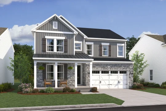 The Enclave at Carrollton Manor Macon II Elevation FN