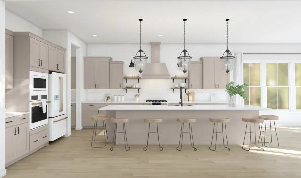 Occoquan Overlook Richmond Kitchen Farmhouse Palette 1 Level 3 Industrial Farmhouse