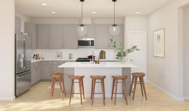Passionflower II ESP Kitchen Loft Palette 1 Ascend Coastal Loft