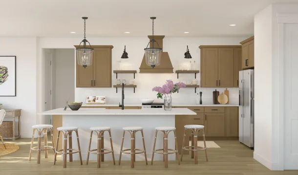Rocky Run Village Toulouse Kitchen Farmhouse Palette 2 Level 2 European Farmhouse