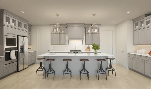 Bar Harbor Kitchen Classic Palette 1 Level 3 Coastal Classic