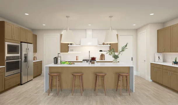 Bar Harbor Kitchen Loft Palette 5 Level 3 Coastal Loft