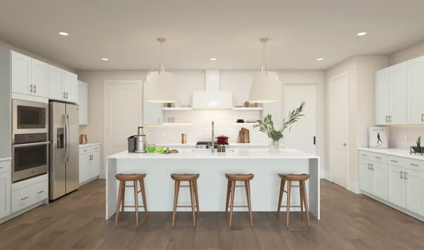 Bar Harbor Kitchen Loft Palette 6 Level 3 Coastal Loft