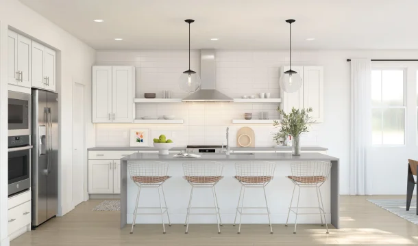 Macon II Kitchen Loft Palette 3 Level 1 Color Loft