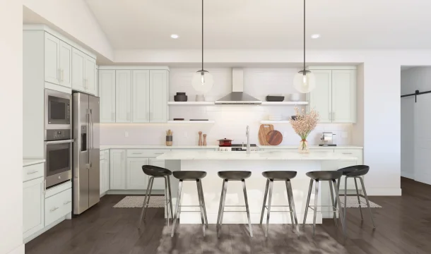 Chaparral Ranch Aberdeen Kitchen Loft Palette 6 Level 1 Black and White Loft