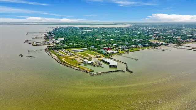 Dickinson Texas Overhead View of City