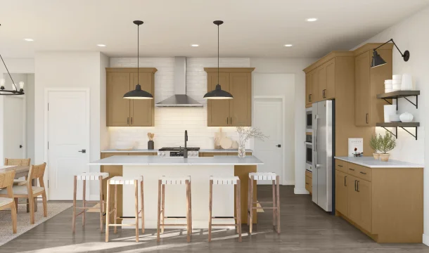 Bergamo Silver Maple II Kitchen Farmhouse Palette 5 Level 1 Coastal Farmhouse