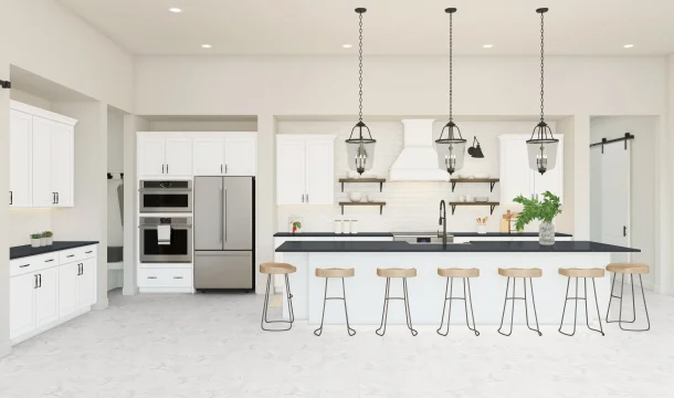 Hammock Lakes Carson Kitchen Farmhouse Palette 3 Level 3 Industrial Farmhouse