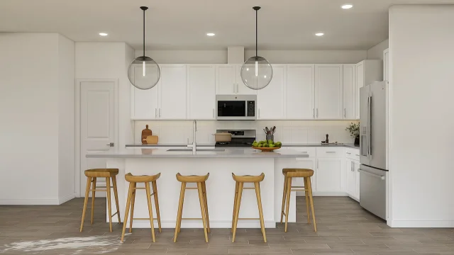 Kitchen Dallas Aspire at Reunion Tigris II ASCEND Base Palette 6 Furnished