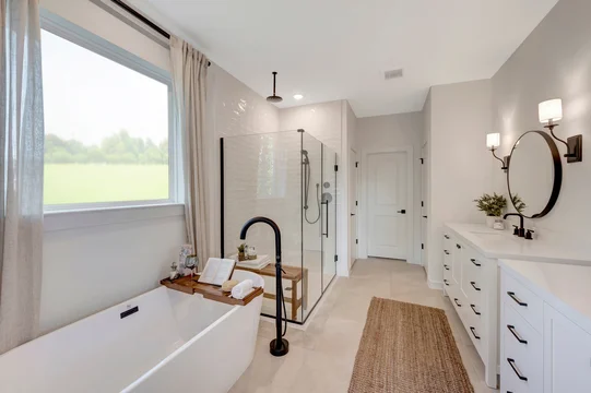 Waverly Place Geneva primary bath Farmhouse Palette 6 Level 1