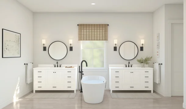 Tattersall Annapolis Primary Bath Farmhouse Palette 5 Level 3 Farmhouse Universal
