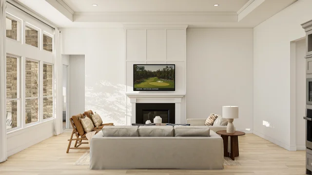 Great Room Dallas Bent Tree Meadows Versailles ESP SPEC 3 Base Palette 1 Furnished