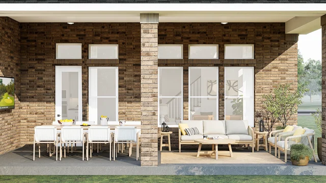Covered Patio Dallas Bent Tree Meadows Stirling SPEC 3 Base Palette 3 Furnished