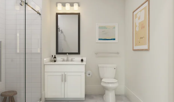 Views at Northshore Sunset Primary Bath Loft Palette 2 Level 3 Coastal Loft