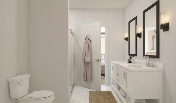 Views at Northshore Asbury Primary Bath Loft Palette 5 Level 3 Coastal Loft