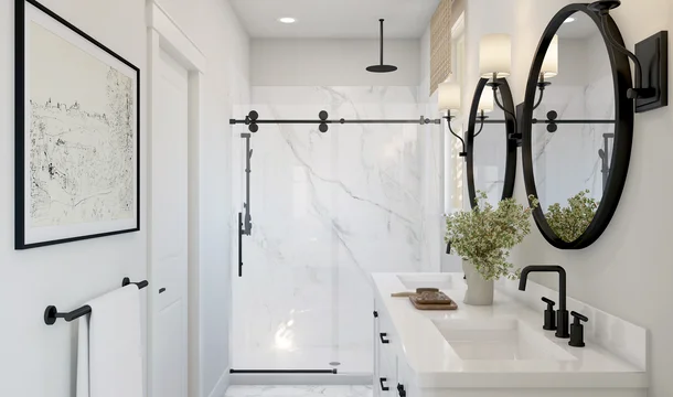Cascade at One Lake Seine ESP Primary Bath Farmhouse Palette 5 Level 2 Farmhouse Universal