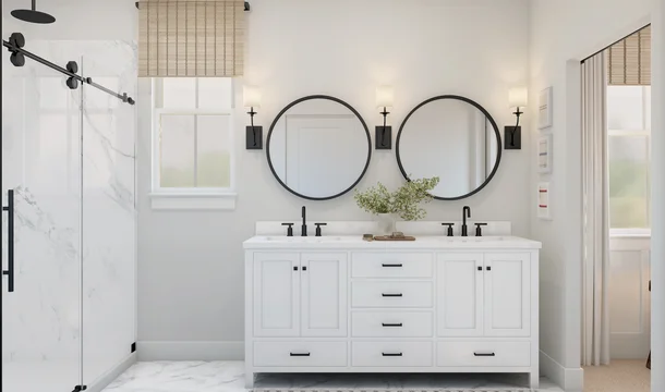 Cascade at One Lake Seine ESP Primary Bath Farmhouse Palette 5 Level 2 Farmhouse Universal