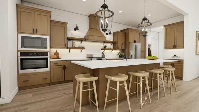 Kitchen Dallas Bent Tree Meadows Geneva SPEC 3 Base Palette 5 Furnished