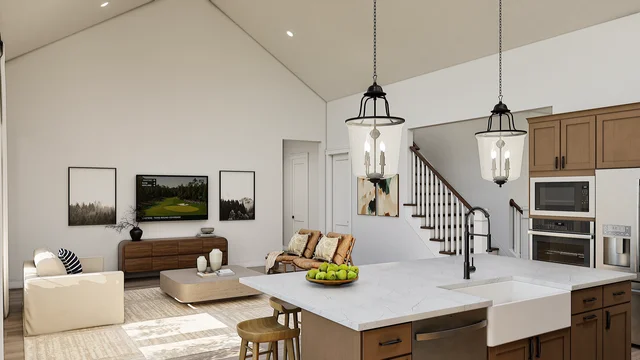 Kitchen Dallas Bent Tree Meadows Mykonos SPEC 3 Base Palette 5 Furnished