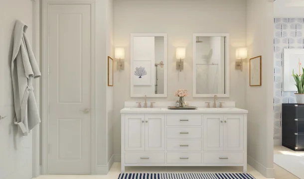 Villas at Severn Crest Seagrove II Primary Bath Classic Palette 6 Level 2 Coastal Classic