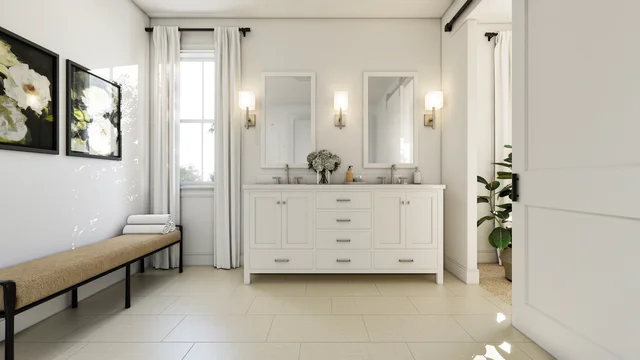 Primary Bath VTY NED Horizon at Walls Maricopa II SPEC 3 Base Palette 6 Furnished