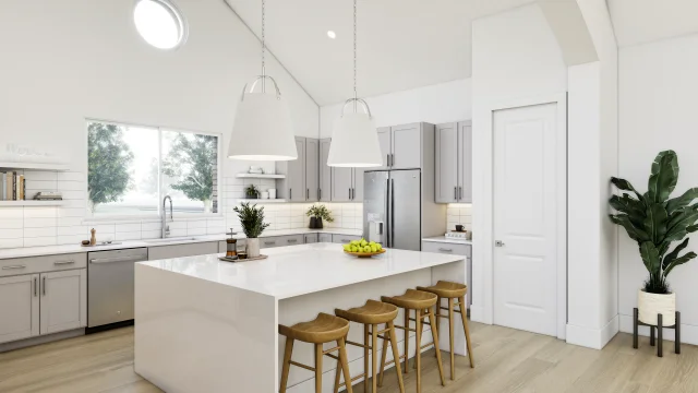 Kitchen Dallas North Sky Frankfurt SPEC 2 Base Palette 1 Furnished