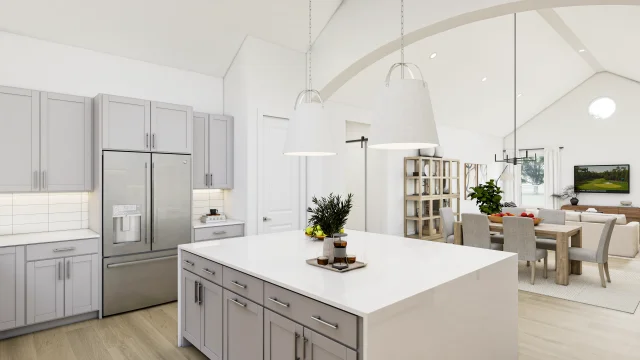 Kitchen Dallas North Sky Frankfurt SPEC 2 Base Palette 1 Furnished