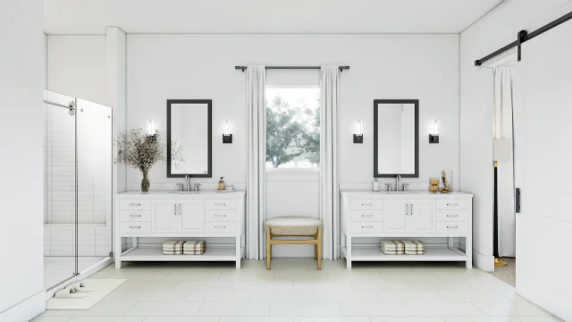 Primary Bath VTY Dallas North Sky Frankfurt SPEC 2 Base Palette 1 Furnished